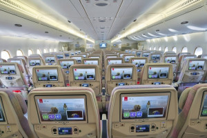 Emirates recibe galardón por su sistema de entretenimiento a bordo "ICE" 