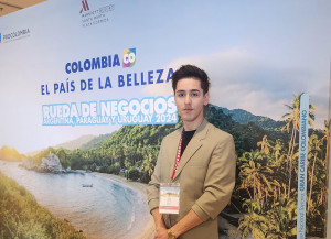 Ejecutivo de Productos de Intertours presente en Workshop Cono Sur 2024 de Go Colombia DMC