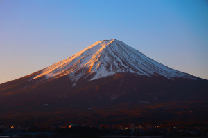 El Monte Fuji, en Japón, afectado por el exceso de turismo