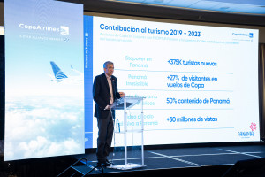 Copa Airlines presenta sus planes de contribución al desarrollo de Panamá 