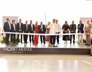 Robert de Niro inauguró el Nobu Hotel Los Cabos