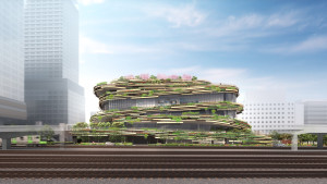 Takanawa Gateway City, un distrito futurista y tecnológico en la ciudad de Tokio