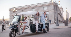 Mala semana para las populares tuk tuk y bicitaxis esta semana en Madrid y New York