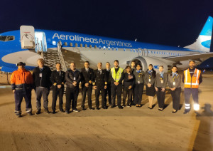 Llegó un nuevo Boeing 737-MAX para Aerolíneas Argentinas