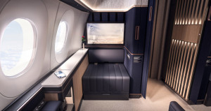 Lufthansa ofrece por primera vez el concepto de suite en First y Business Class