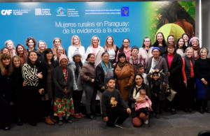 Banco de Desarrollo  de América Latina y el Caribe (CAF) presentó estudio sobre mujeres rurales