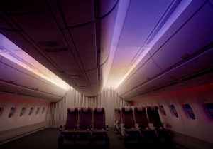 Qantas anuncia nuevo diseño de iluminación para combatir el Jetlag