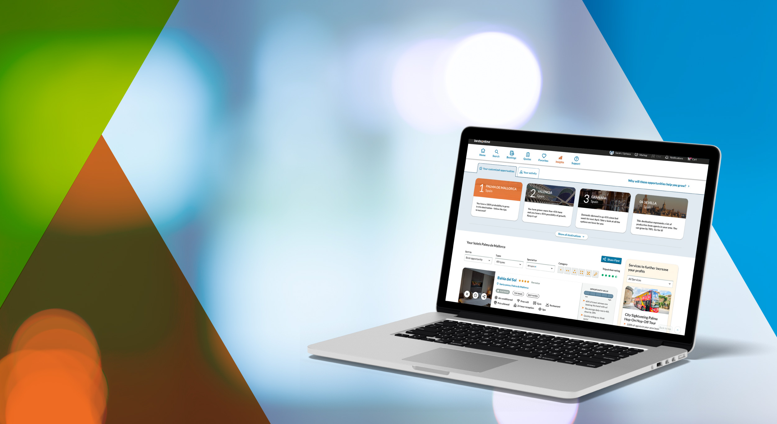 ofrece nuevos Insights para agentes de viajes Tecnología
