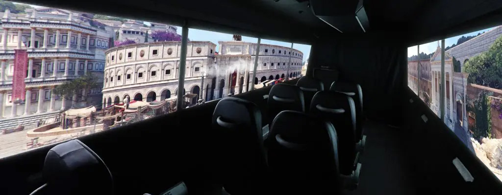 roma virtual tour bus